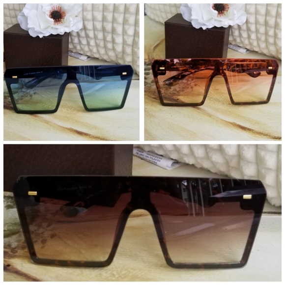 Accessories - Cat square Sunglasses for Women Flat Mirrored OVER